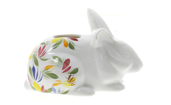 HENRIOT QUIMPER - Tire-lire lapin en faï