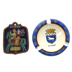 Marjatta TABUREAU - Plaque en faïence po