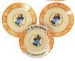 HENRIOT QUIMPER - Assiette "Les Gavottes
