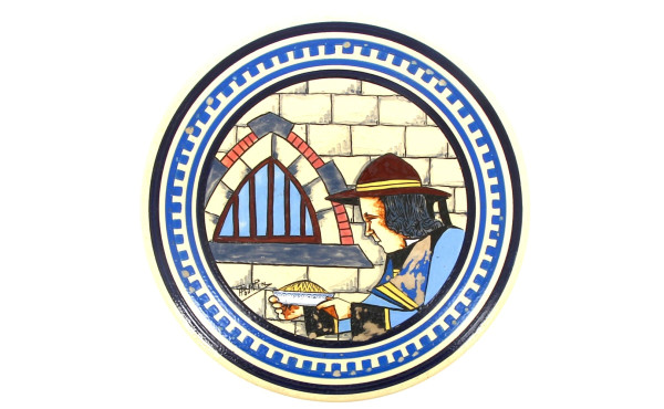 Paul FOUILLEN Quimper - Plat à tarte à d