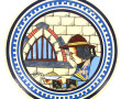 Paul FOUILLEN Quimper - Plat à tarte à d
