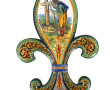 Henriot Quimper - Bénitier d'applique en