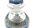 Flacon en verre soufflé décor millefiori