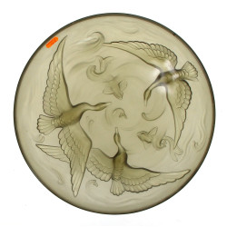 VERLYS - Coupe creuse en verre fumé pres