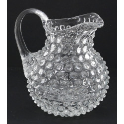 BOHEME - Petit pichet en cristal, étique