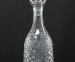 Carafe en cristal moulé avec bouchon, H 