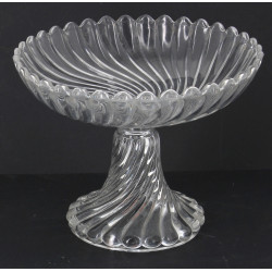 BACCARAT - Coupe sur piédouche ancienne 