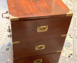 Meuble bar style marine en placage d'aca