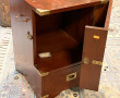 Meuble bar style marine en placage d'aca