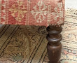 Banquette recouverte d'un Kilim ancien, 