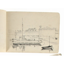 5 Carnets à dessin des années 20/30 plus