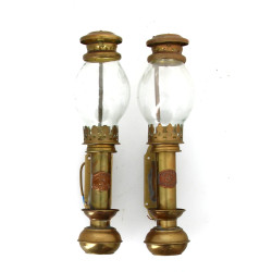 Paire de lanterne d'applique de chemin d