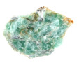 Bloc de fluorite sur quartz, calcite et 