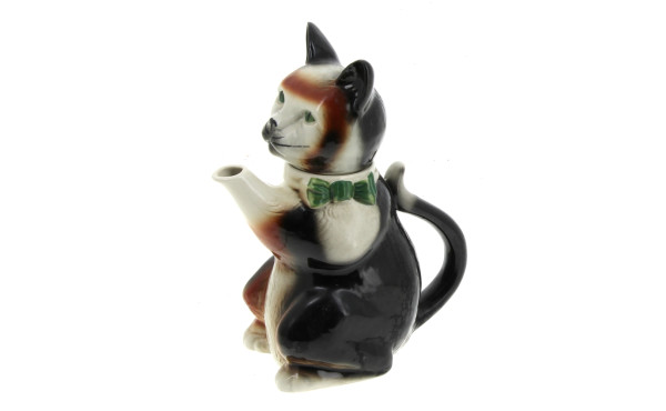 Théière anglaise en forme de chat