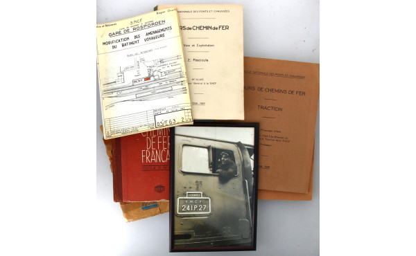 SNCF - Lot de documents techniques SNCF 