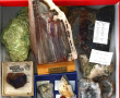 Petite collection de minéraux et fossile