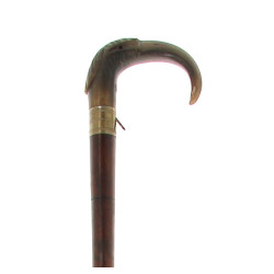 Canne-fusil, marque Dumonthier, fût en p