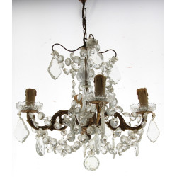 Paire de suspensions à pampilles à 4 bra