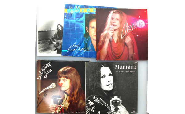 Lot de 33 tours variétés françaises