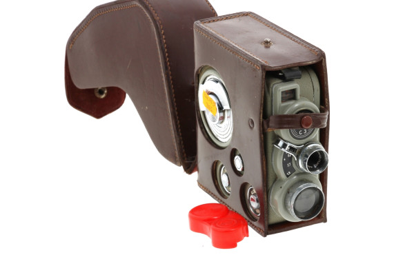 Caméra UMIG dans son étui cuir, début an