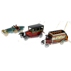 Lot de 3 jouets à clé moderne (3 véhicul