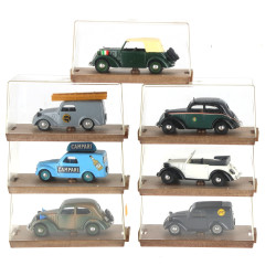 BRUMM - Lot de 7 petites voitures en BO