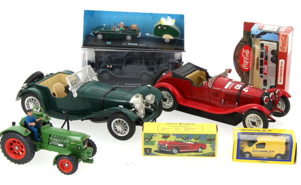 BURAGO, Norev, Quiralu, etc… - Lot de 8 