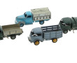 DINKY TOYS - Lot de 4 camions et 3 voitu