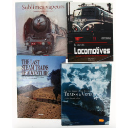 TRAINS - Lot de livres illustrés