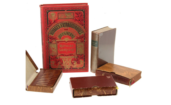 Lot de livres : Jules VERNE "Mathias San