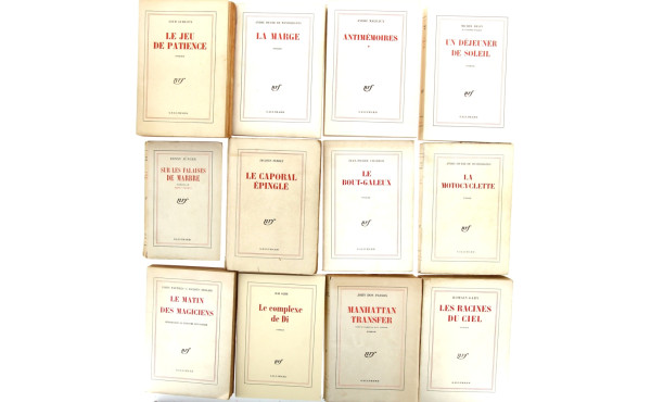 NRF Gallimard - Lot de livres brochés NR