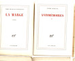 NRF Gallimard - Lot de livres brochés NR