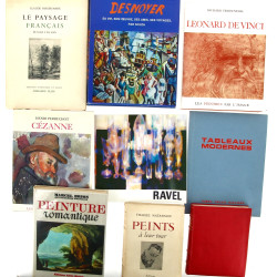 Thème ART - Lot de livres sur la peintur