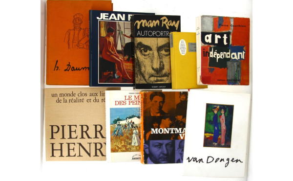 Thème ART - Lot de livres d'Art : "Montm