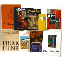 Thème ART - Lot de livres d'Art : "Montm