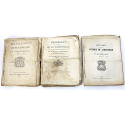 RELIGION - Ensemble de mandements de l'é