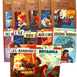 ALIX - 7 BD ed. Casterman 2014 + 5 BD de
