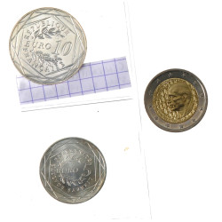 Pièce de 10 eur arg commémorative du cen