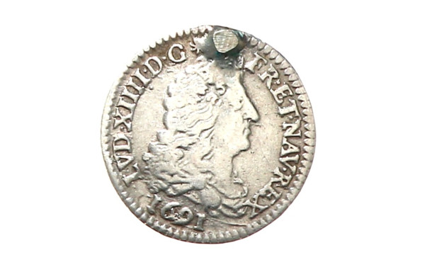 FRANCE - Louis XIV 1/12 Ecu 1691 A Paris