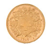 Pièce de 20 F suisse en or
