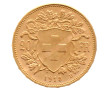Pièce de 20 F suisse en or