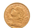 Pièce de 20 F suisse en or