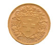 Pièce de 20 F suisse en or
