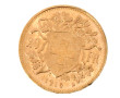 Pièce de 20 F suisse en or
