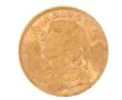 Pièce de 20 F suisse en or