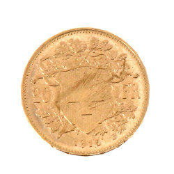 Pièce de 20 F suisse en or