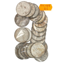 26 pièces de 5 F argent