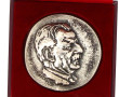 Médaille en argent Albert Châtelet, poid