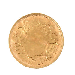 Pièce de 20 F suisse en or