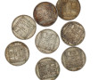 8 pièces de 10 F Turin années 30 en arge